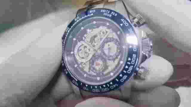 Men's Automatic Mechanical Diving Watch Sapphire Stainless Steel 200M Waterproof