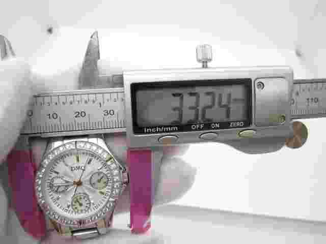 Women DMQ Quartz 100ft WR Analog 33mmDial Causal Round Watch (F828)