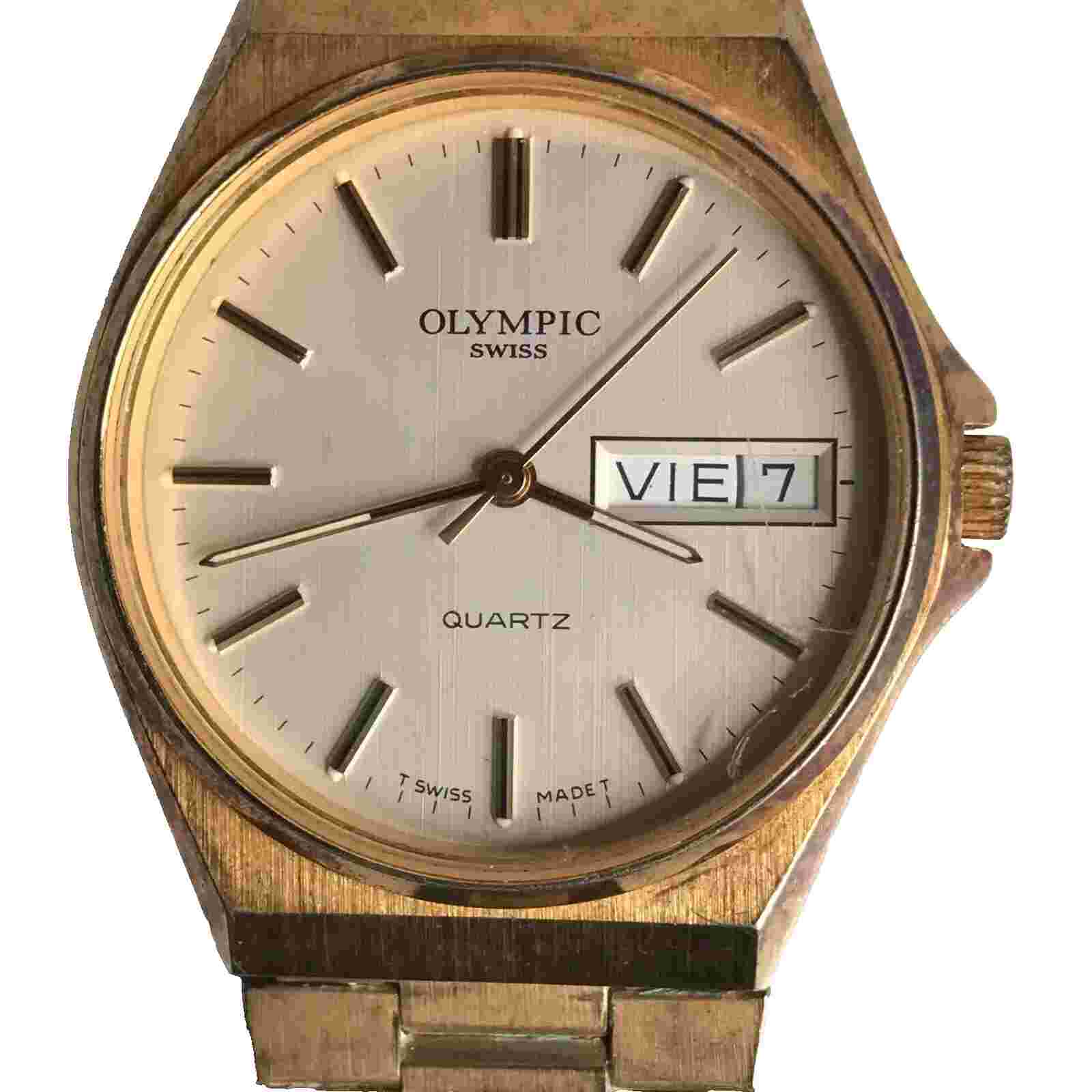 Olympic Swiss Quartz Wrist Watch Swiss Movement