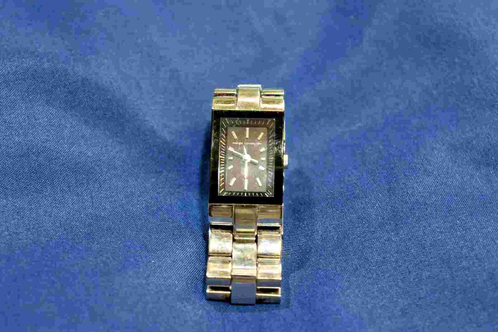 FCUK French Connection Ladies Watch - All Stainless - Great Piece - New Battery