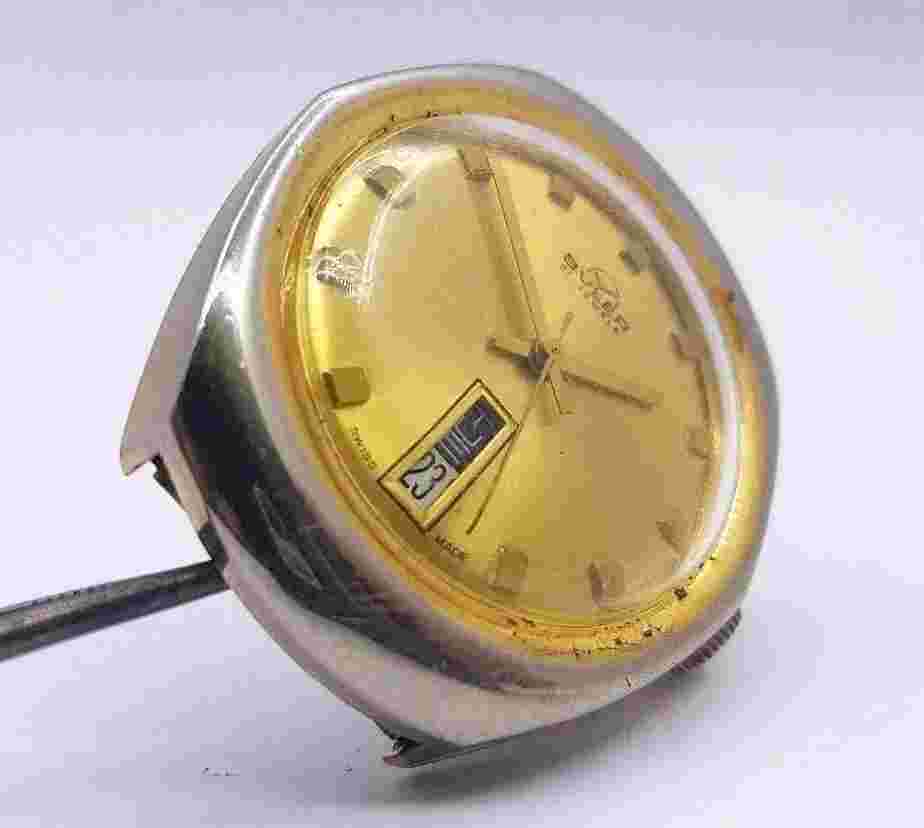 BULER Wrist Watch Calendar 21 Jewels Vintage Swiss Made