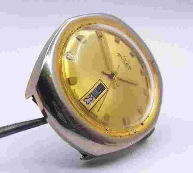 BULER Wrist Watch Calendar 21 Jewels Vintage Swiss Made