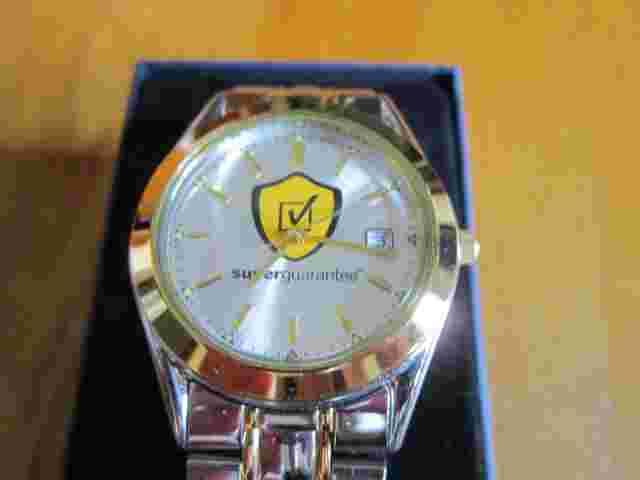 TFX Bulova Watch Mens Verizon Super Pages Super Guarantee NEW UNUSED Collectible