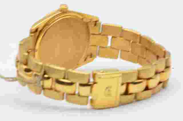 Eberhard & Co Aquadate Automatic Men Watch 40016 35mm 18K 750 Gold Papers