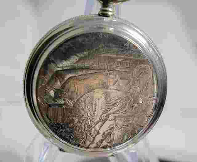 1970 Lépine Swiss Fired Enamel Unitas Cal. 6431/6445 18,5 Pocket Watch