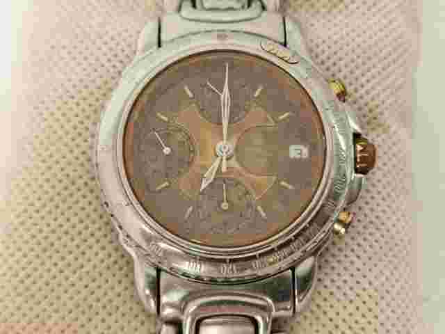 Michel Jordi Automatic Chronograph-Not Working-Water Damage - Valjoux 7750