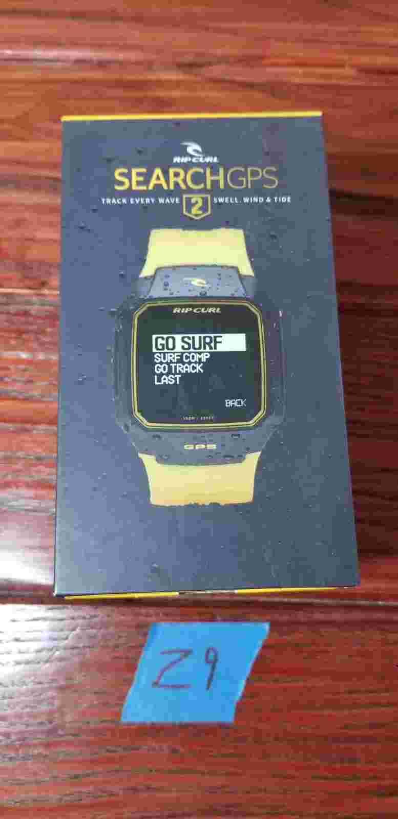 Rip Curl Search GPS 2 Tide Watch - Marine Yellow 8085 - New A1144 Surf Watch