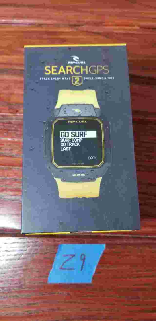 Rip Curl Search GPS 2 Tide Watch - Marine Yellow 8085 - New A1144 Surf Watch