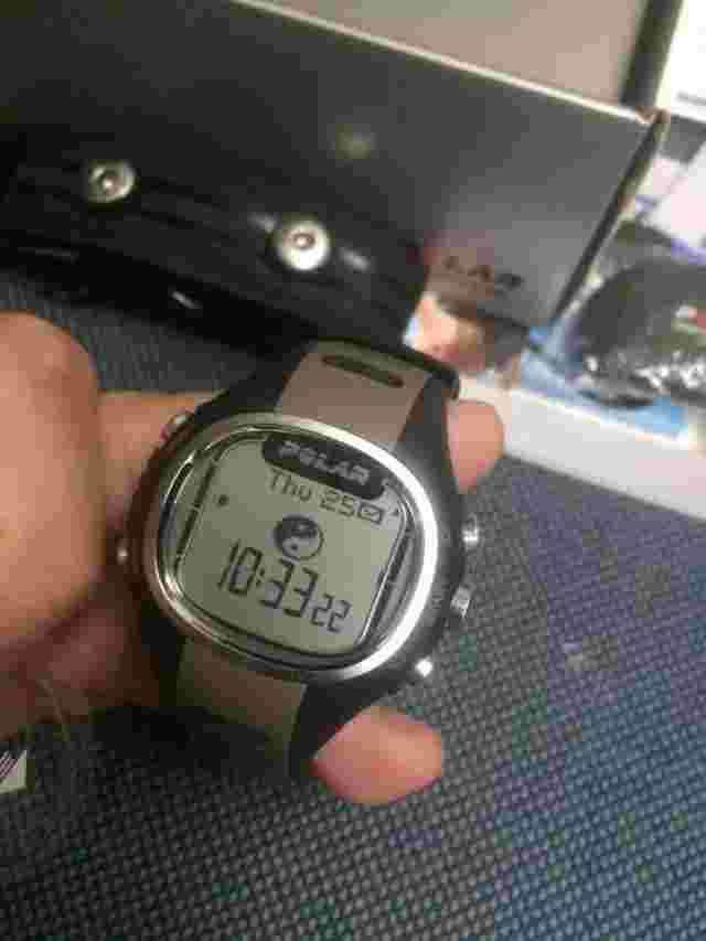 Polar Bronze Rock Heart Rate Monitor Men's Watch F55M