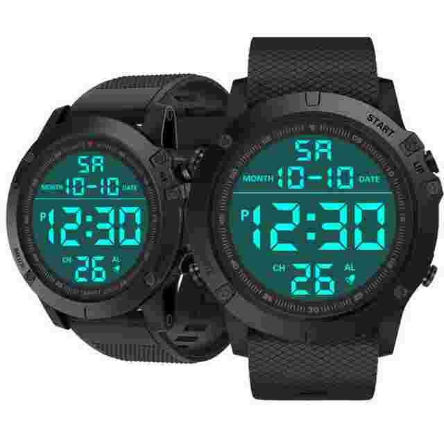 HONHX Men Watch Military Sports Watch Luxury LED Digital Water Resistant Watch