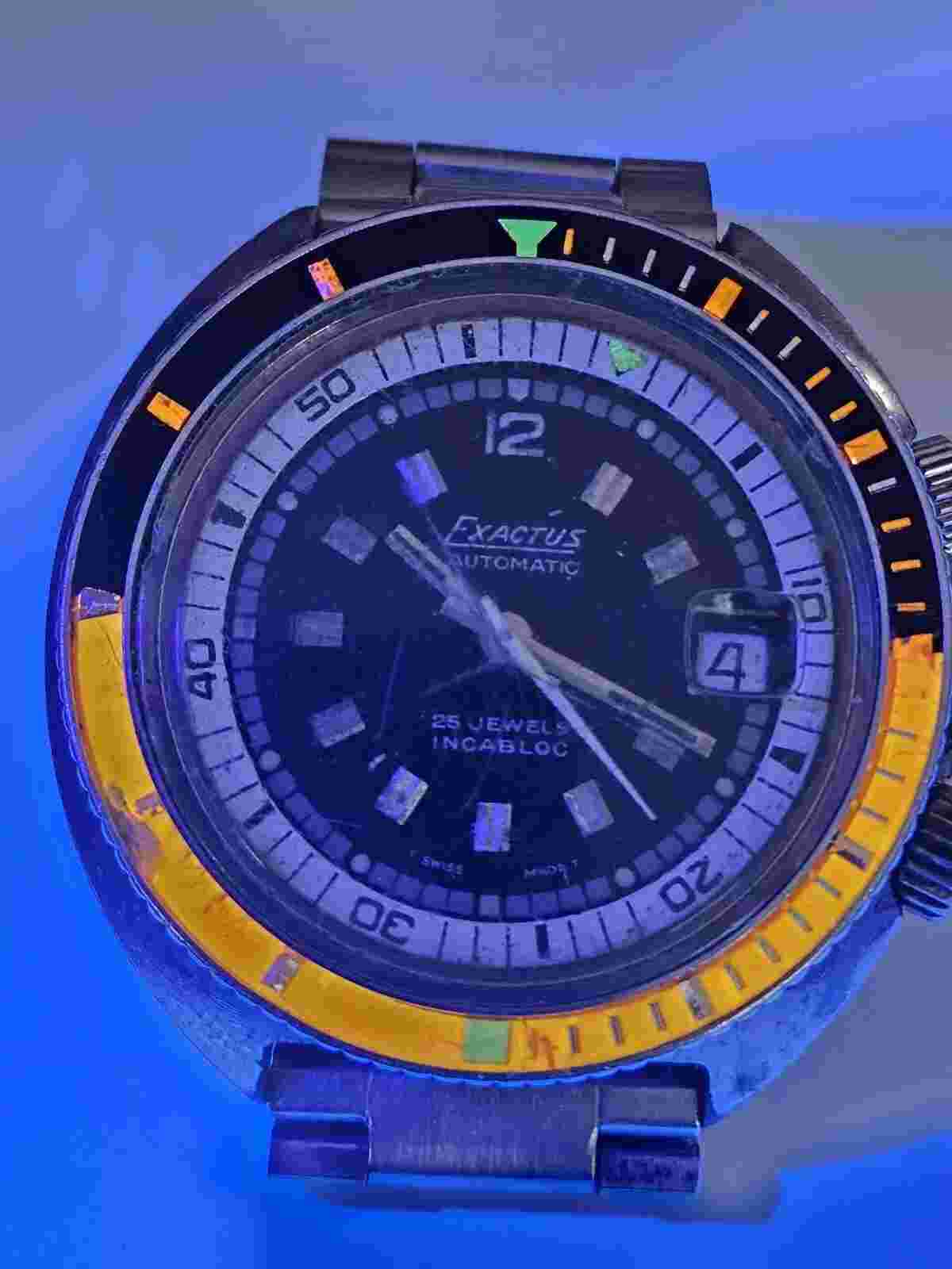 Vintage Exactus Diver Automatic