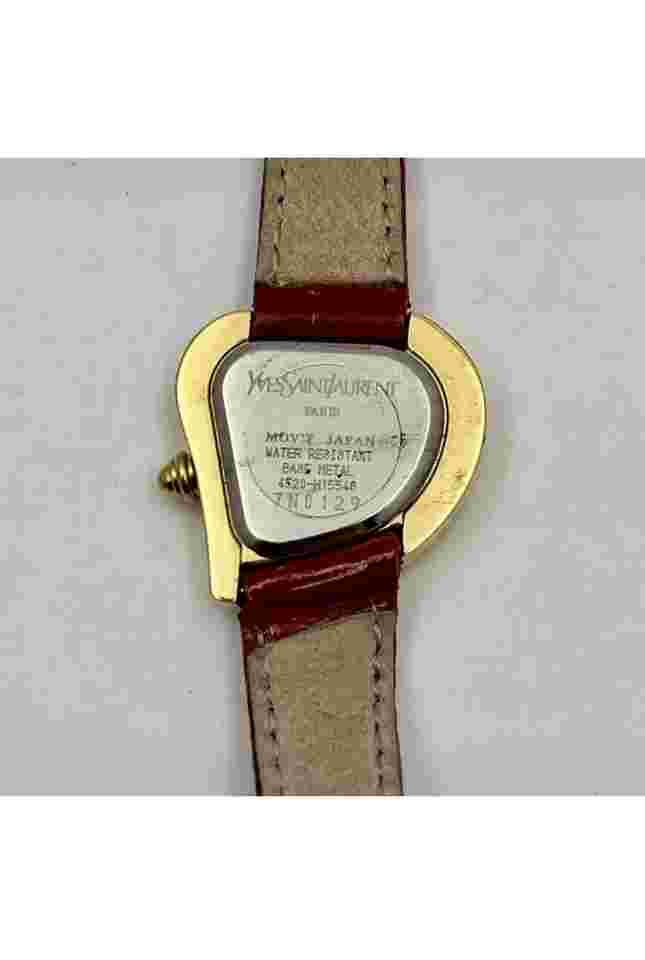 Yves saint laurent heart watch vintage