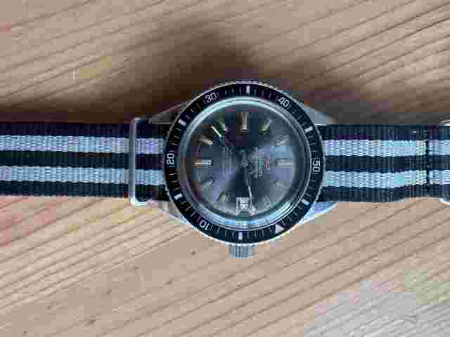 vintage blancpain bathyscape Waltham diver watch totally original