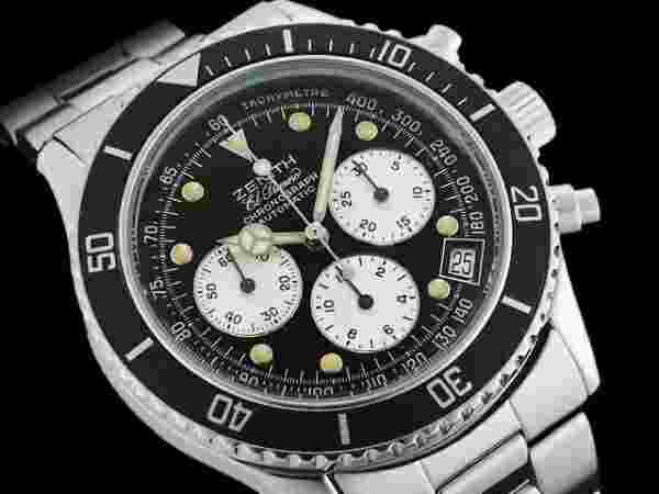 Zenith El Primero Men's Black Watch - 02.1310.400
