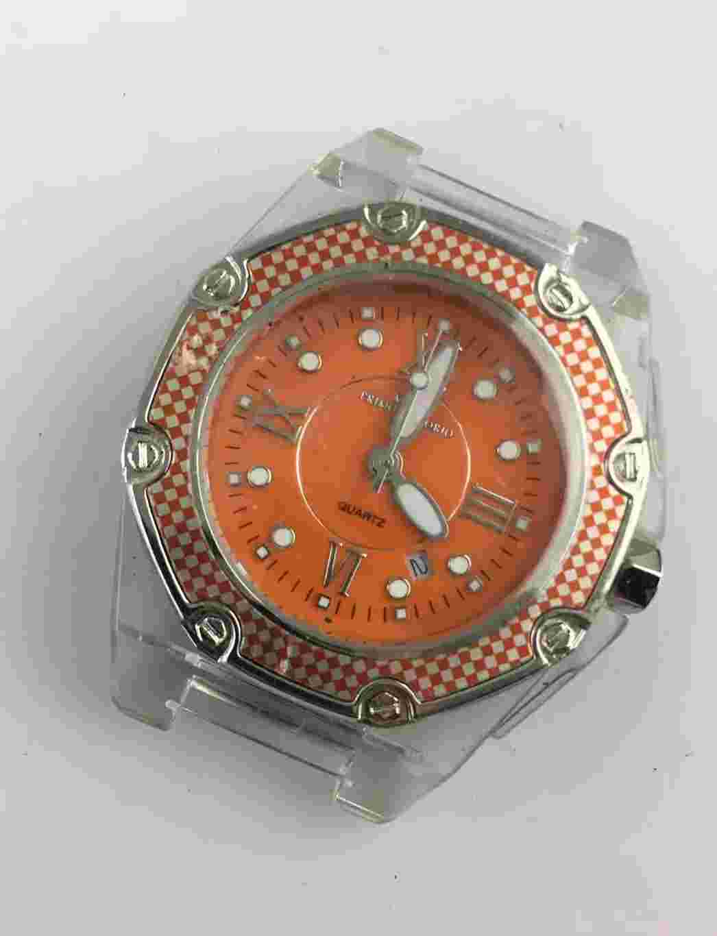 Watch M&M primo emporio Quartz Man Woman 46mm Steel Polycarbonate No Watch Strap