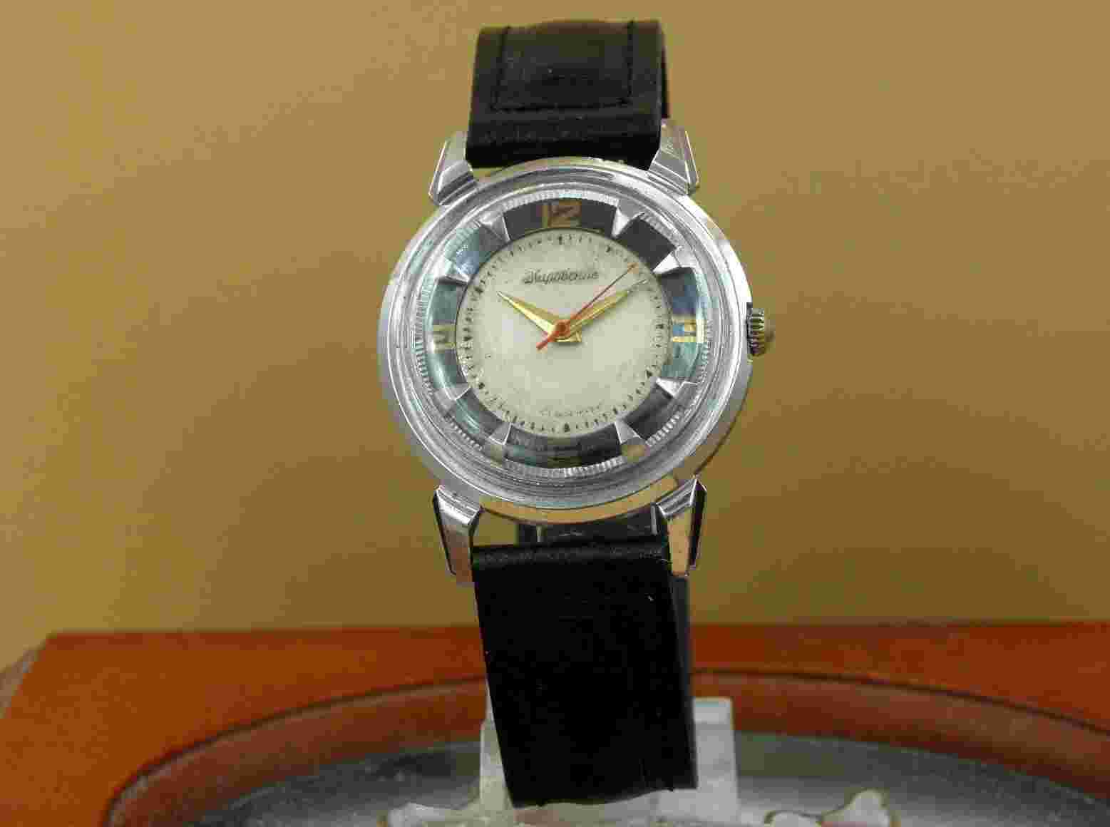 RARE! vintage soviet wrist watch from 50s – Kirovskie 1MWF `crab`