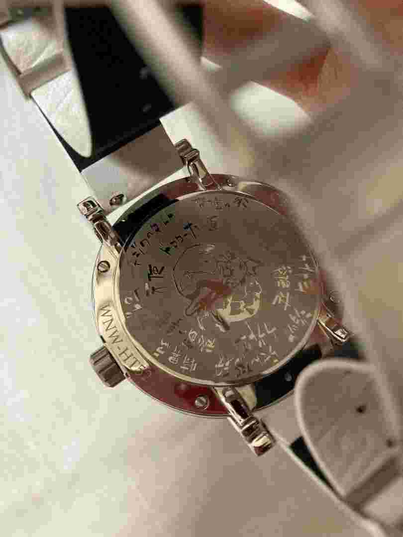 JOJO'S Bizarre Adventure Enrico P Edition Wena3 SONY Smart Watch from JP Used