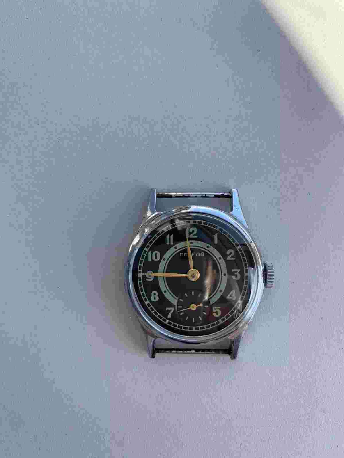 Rare Vintage Mechanical Watch Pobeda 1MChZ 1Q1958 ZIM Retro Wrist Watch USSR