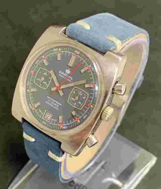 Rare Vintage chronograph watch DARWIL PRECISION, cal.Valjoux 234 , Jew.17