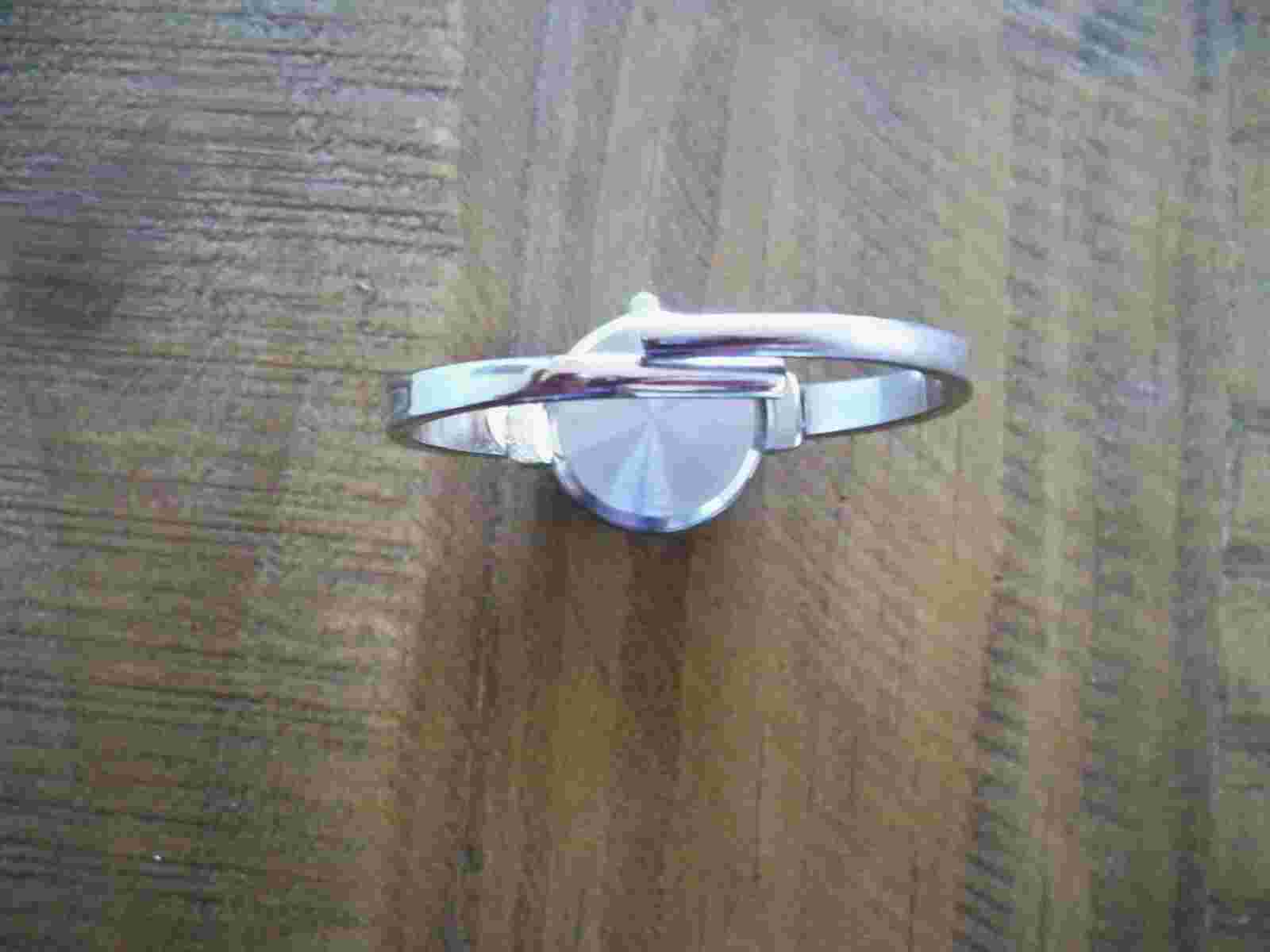 Watch Womens New Battery Polini Silver Tone Round Snap Bracelet Large Numbers