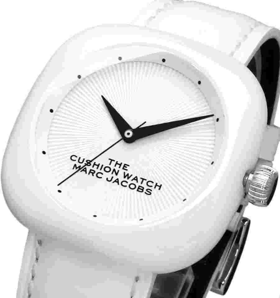 [Marc Jacobs] Watch The Cushion Watch MJ0120184709 36mm Ceramic White