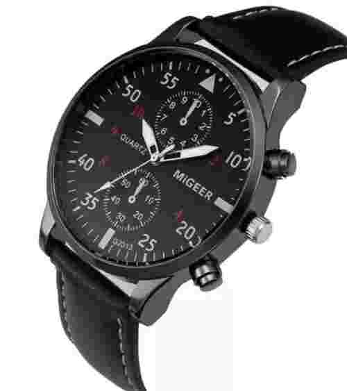 Men's MiGEER Luxury Business Casual Analog Quartz Watch