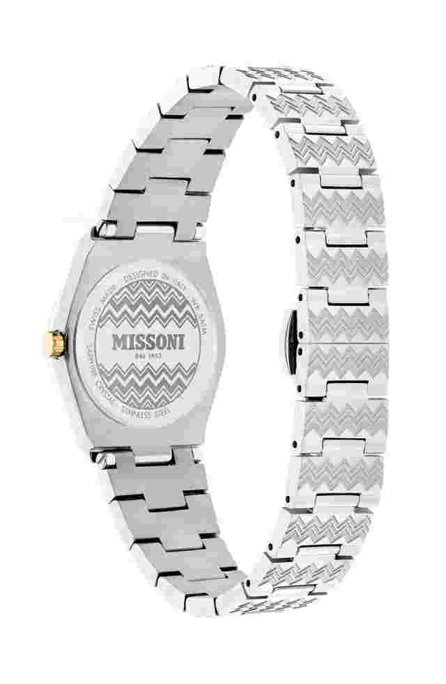 Missoni Silver Womens Analogue Watch Milano MWDCA0323