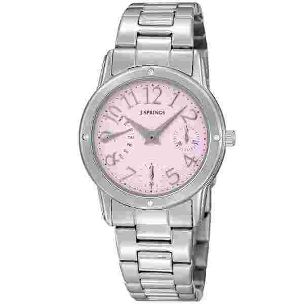 J.SPRINGS LADIES WATCH BLL004 Stainless Steel Band Retrograde Multi calendar