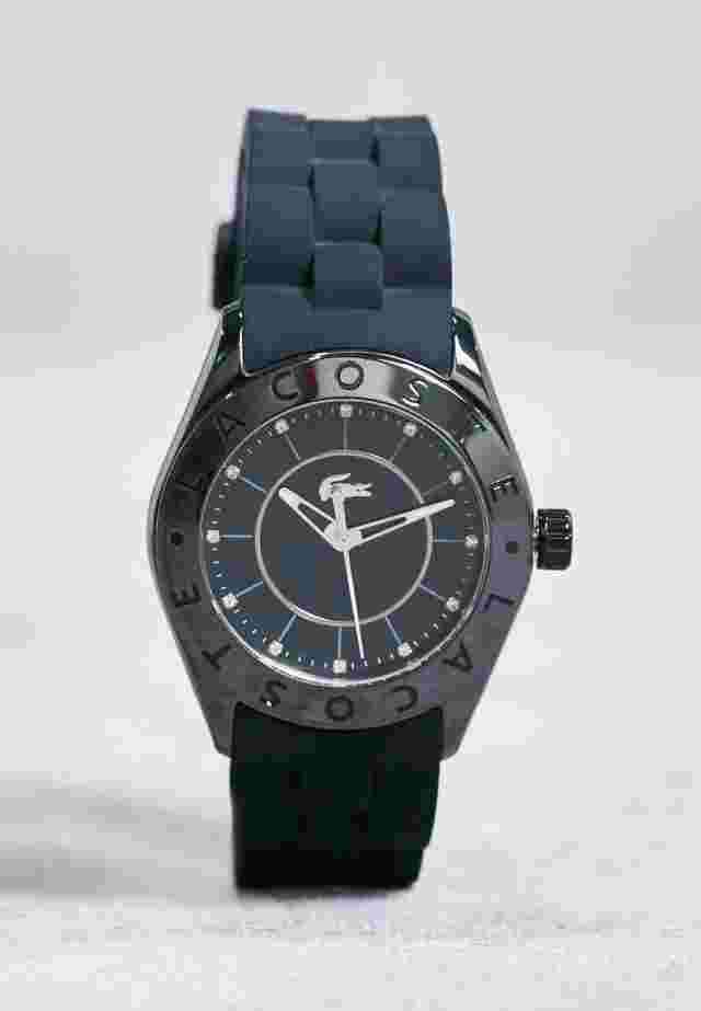 ✅BRAND New Lacoste 2000673 Black Ceramic Quartz Watch New In Box With Tags