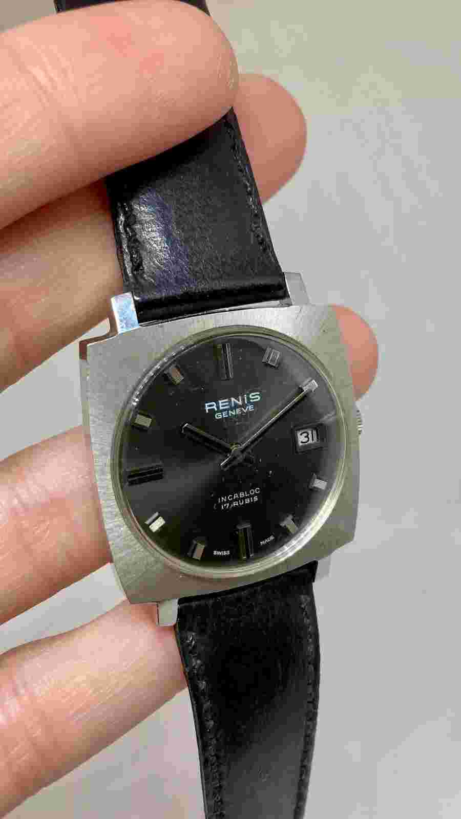RENIS GENEVE SWISS VINTAGE WATCH