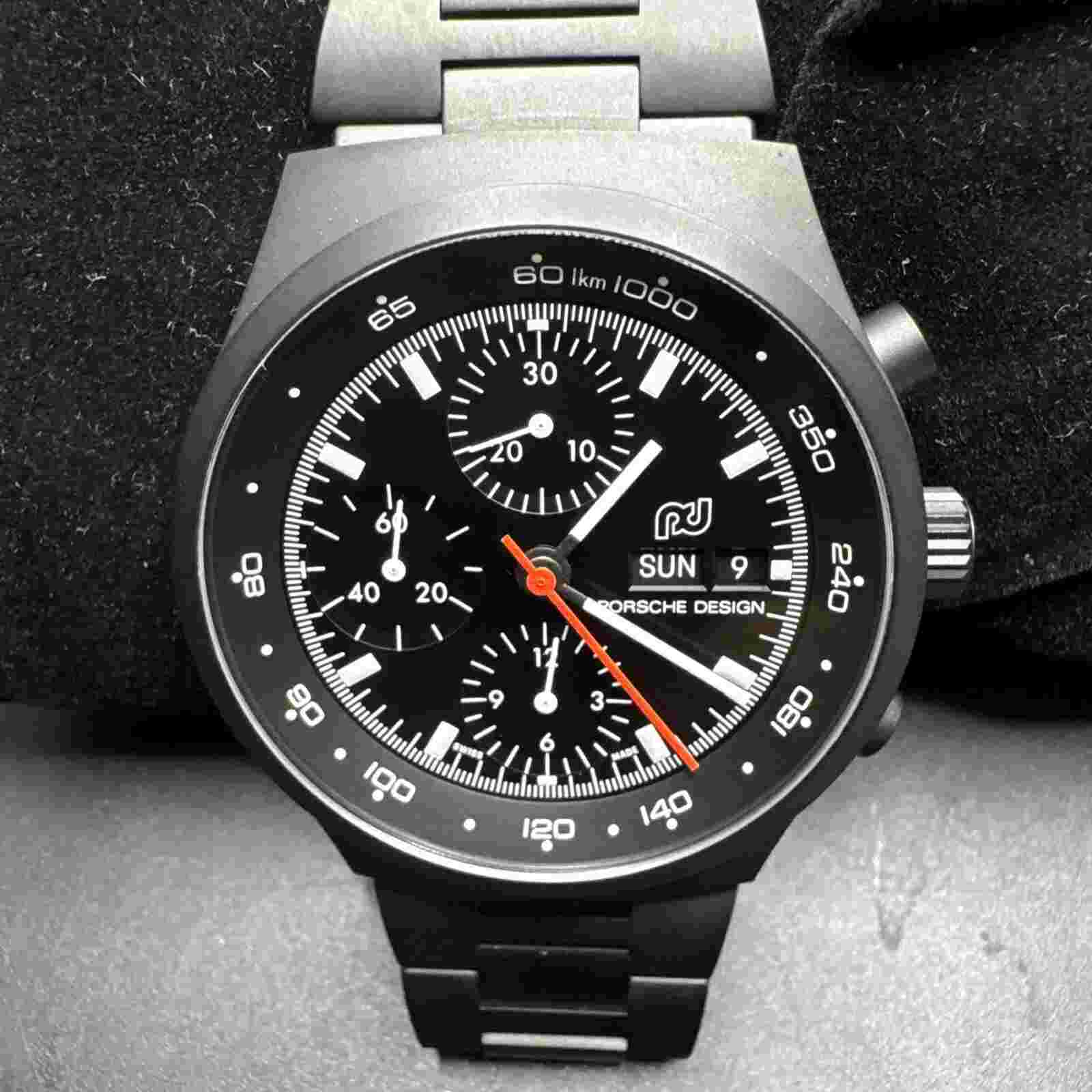 Porsche Design Chronograph1 1972 Automatic TopGun Titanium LimitedEdition 500🌎