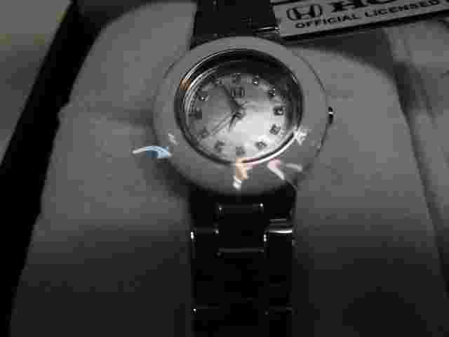 HONDA WRIST WATCH - 5 COLOR BANDS - NEW IN BOX WITH TAG - MODEL 46104