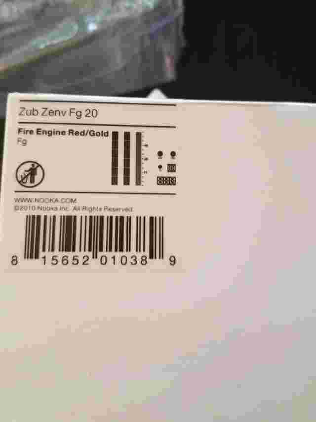 NOOKA Watch ZUB zenv FG Fire Engine Red/gold