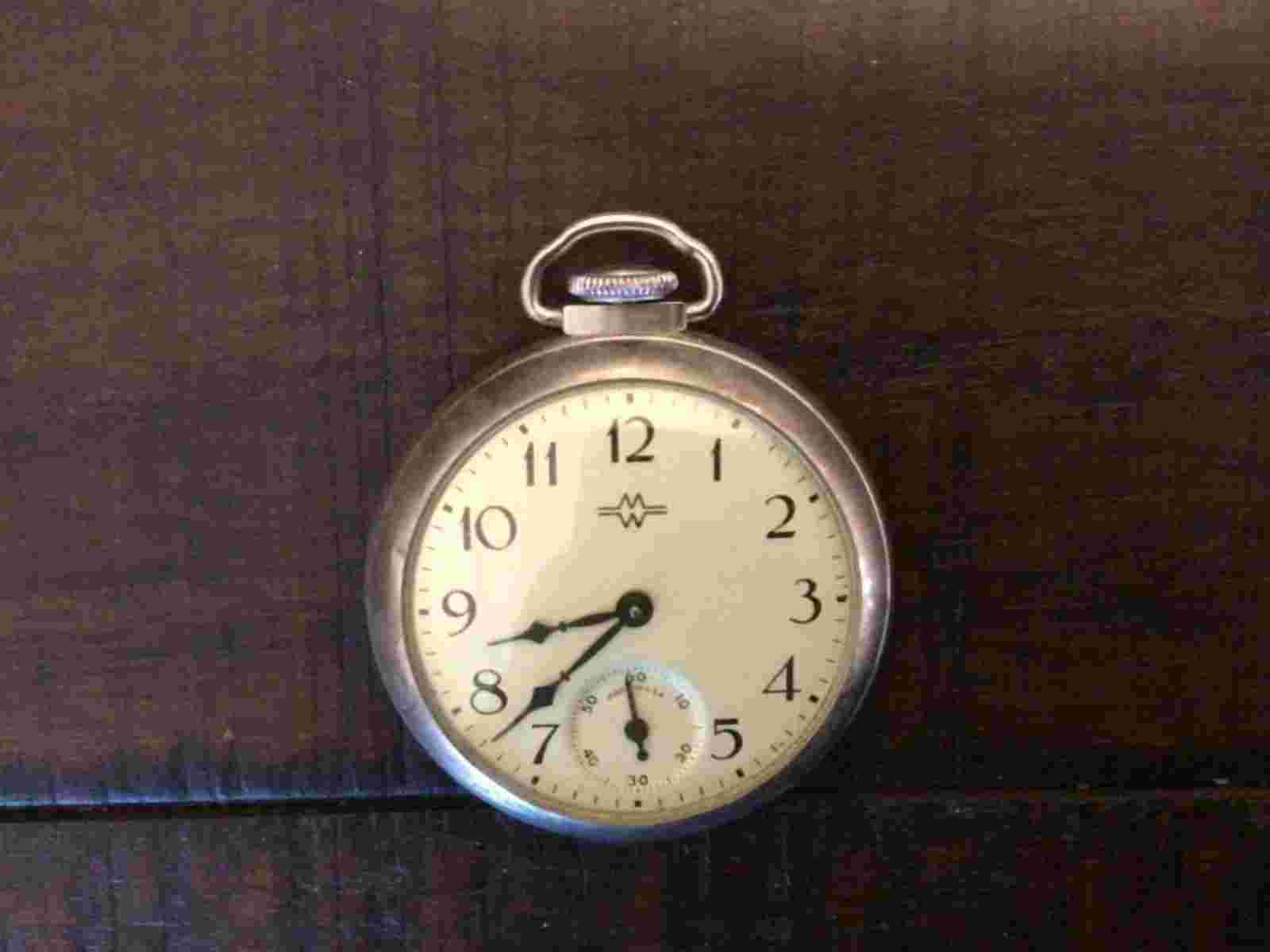 The E Ingraham Company Pocket Watch Runs