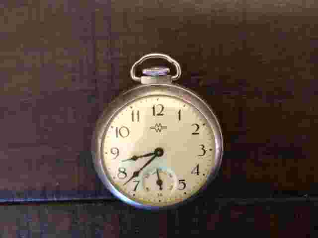 The E Ingraham Company Pocket Watch Runs