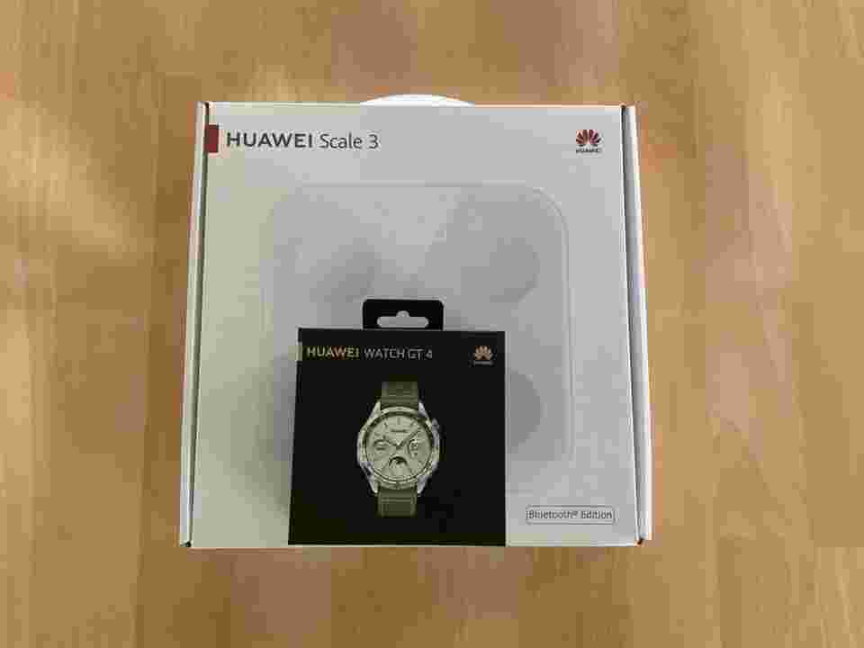 Huawei Watch GT 4 46mm & Scale 3 Set Golf GPS Tracker Used