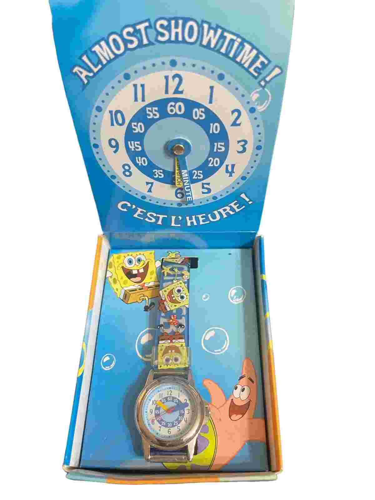 Nickelodeon Spongebob Squarepants Wrist Watch For Parts