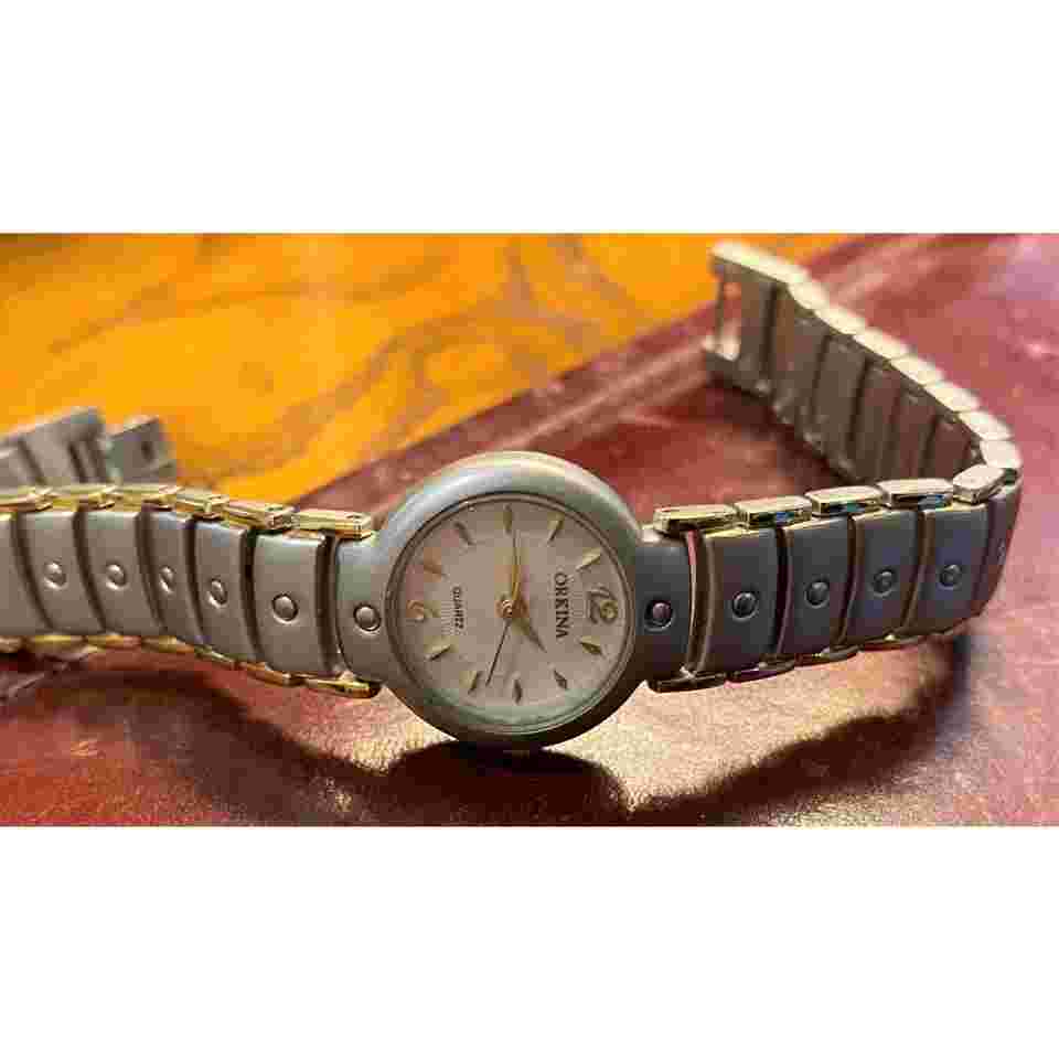 VTG Women's 32mm Orkina Two Tone Quartz Watch