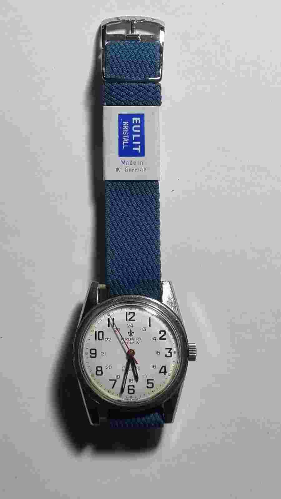 Vintage PRONTO PTCNSW Railway Watch