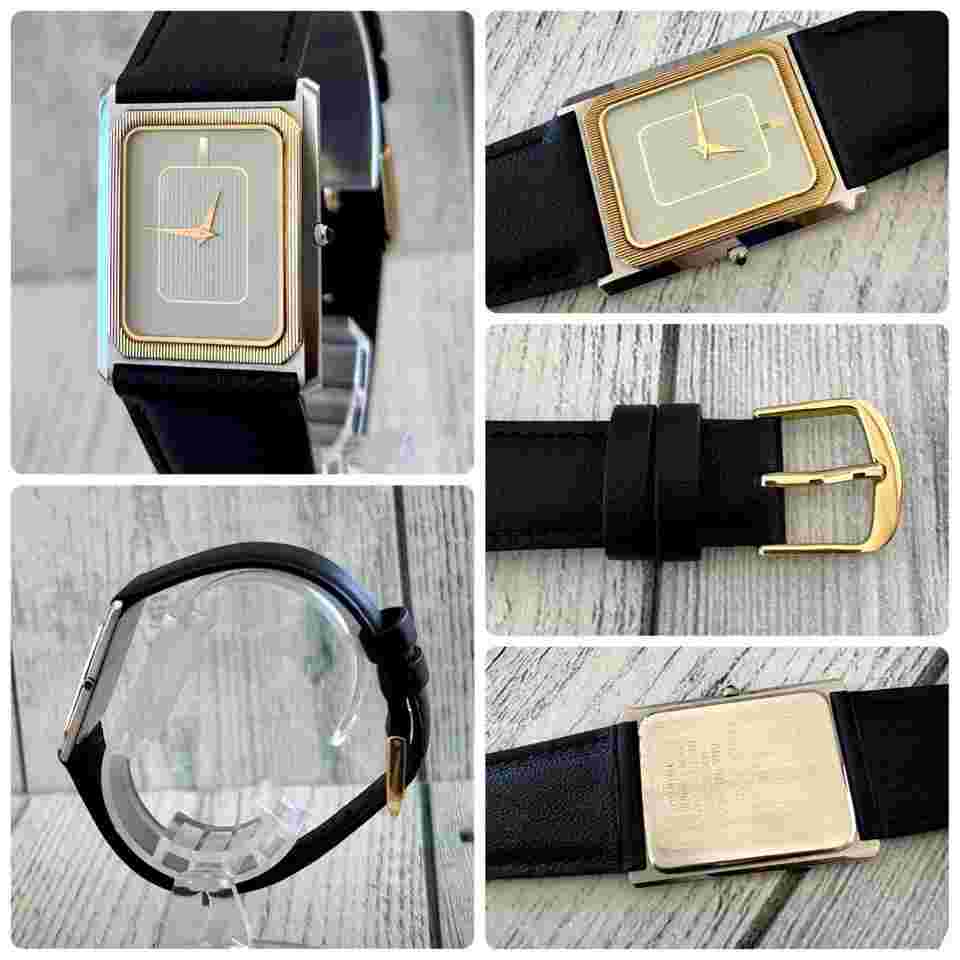 Rare Seiko Credor Watch 6730 14K Bezel