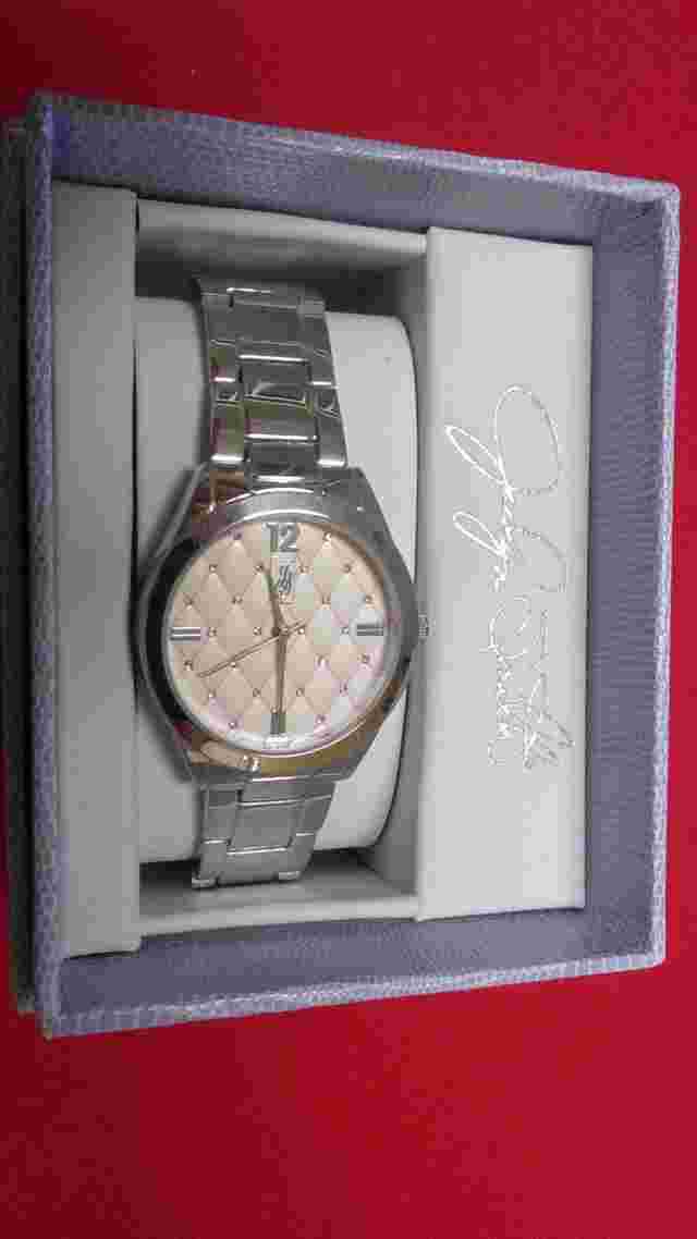 Original Jaclyn Smith Women Stainless Steel Watch with Crystals