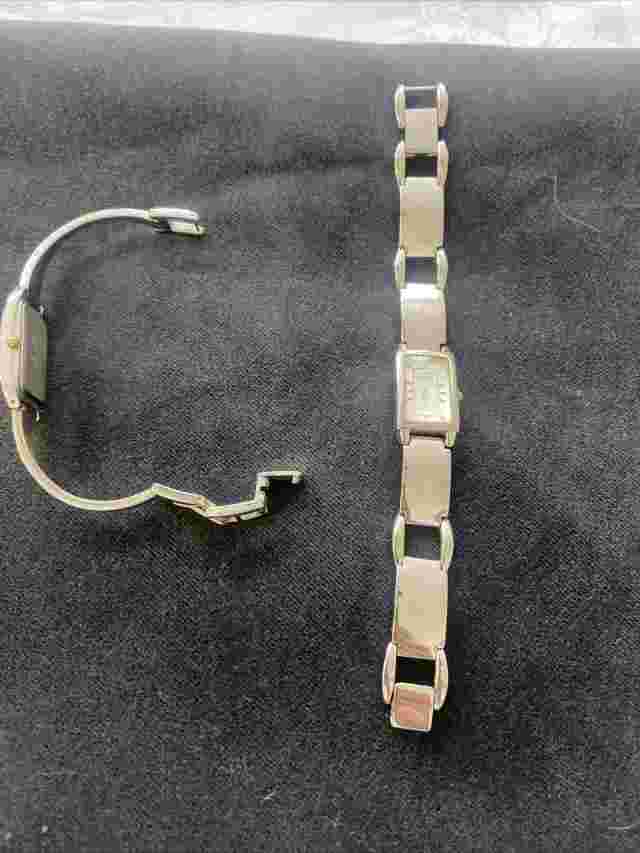 Anne Klein II Silver Tone Stainless Womens Watches Adjustable Size Clasps Lot 2