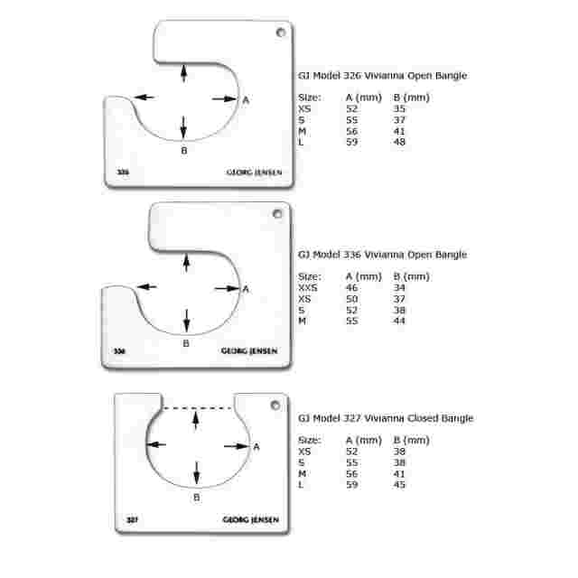 Georg Jensen Ladies' Watch # 327 - VIVIANNA