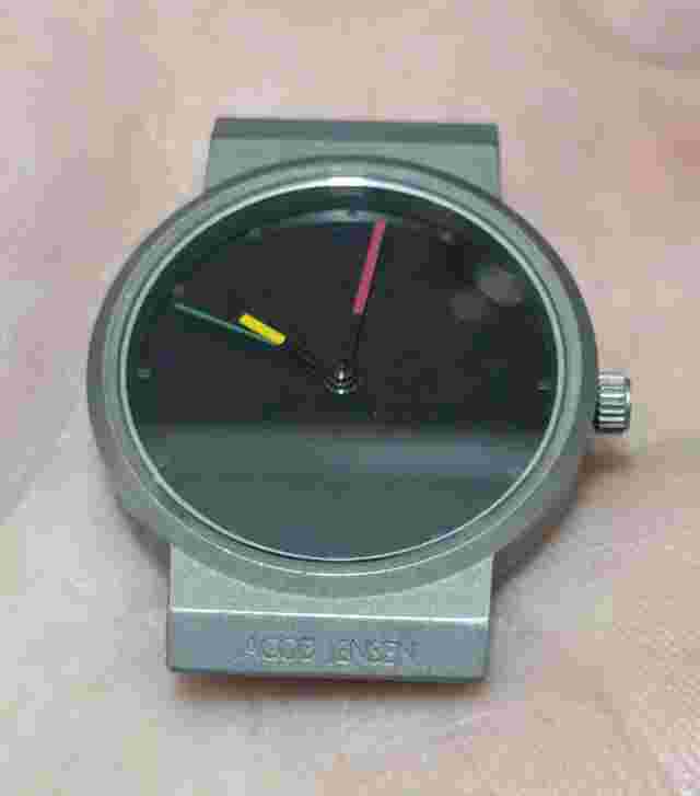 Jacob Jensen 650 Titanium Watch Minimalist Style Great Condition, No Strap
