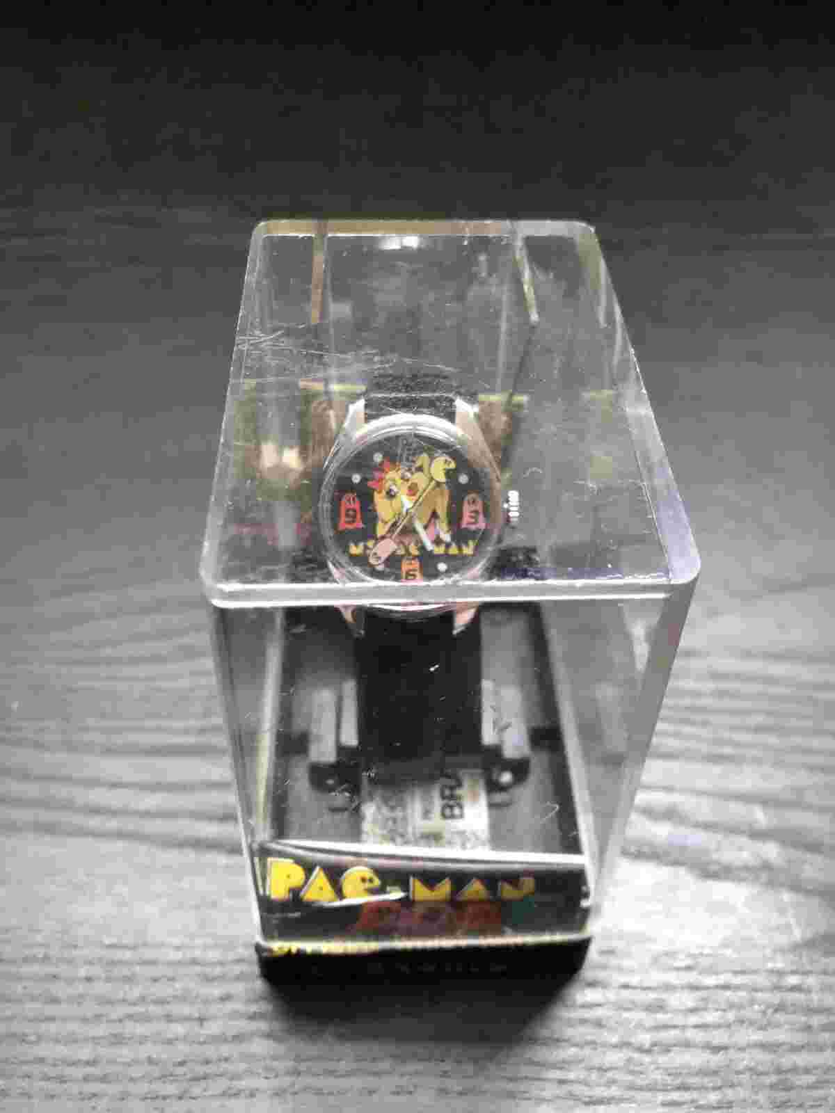 RARE 1980s Vintage MS.PAC-MAN x Bradley Collab Video Game Character Watch