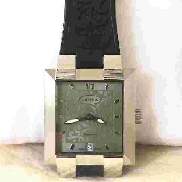 LOIS HILL Grey Face Automatic Watch