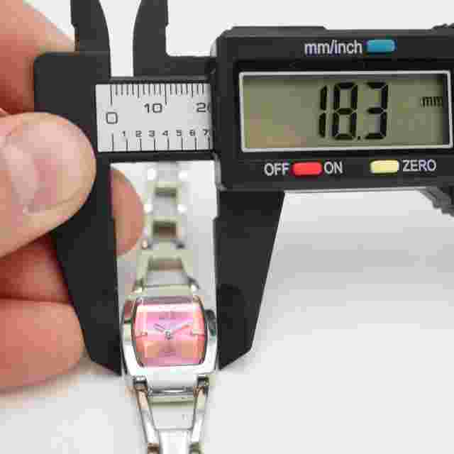 Relic by Fossil Women Watch Silver Tone 18mm Pink Iridescent Barrel New Battery