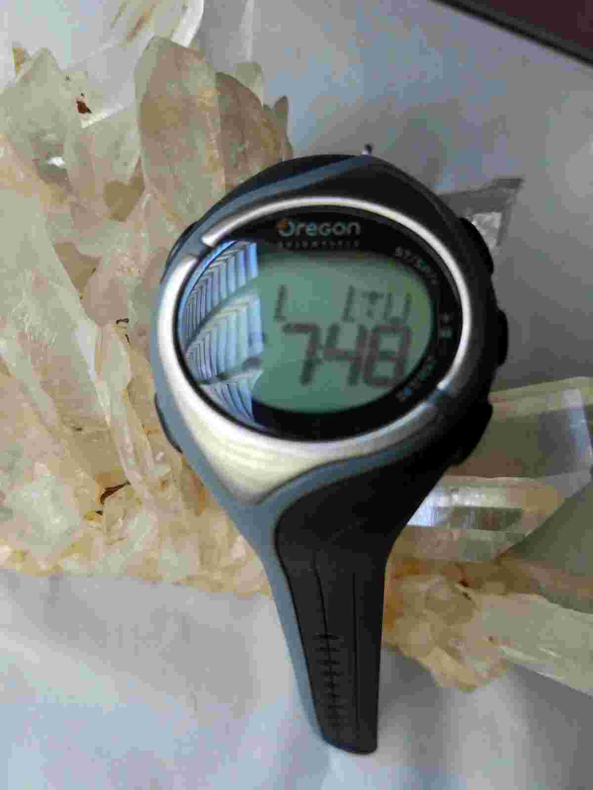 NOS Oregan Scientific Blood Pressure Sports Watch With New Battery