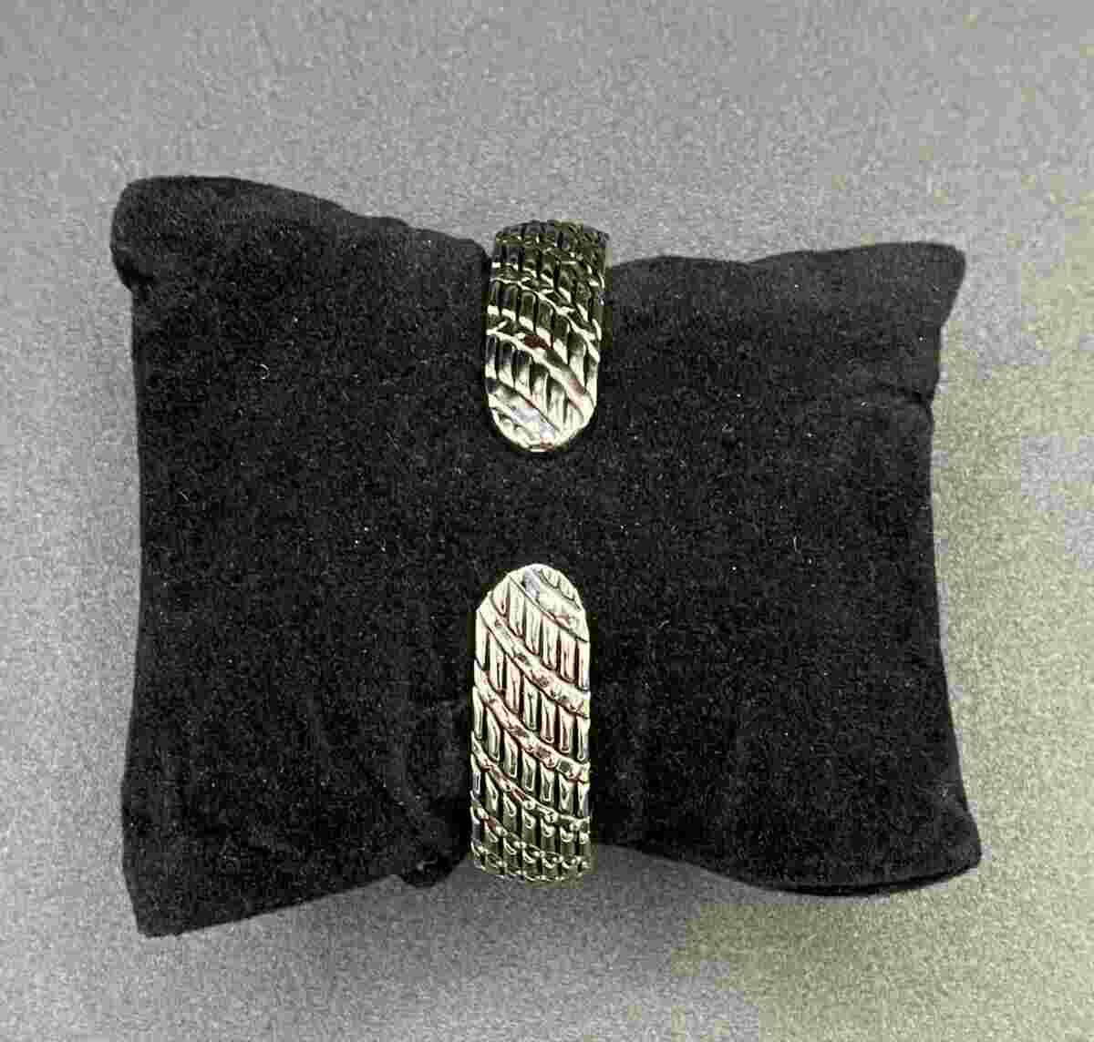 Avon Women's Mother Of Pearl Quartz Wristwatch with Hinged Bracelet