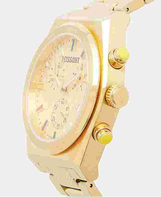 NEW 1200$ Missoni Chronograph Colour Gold MWKC00522